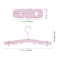 thumbnail image 3 of 6 Pcs Foldable Travel Hangers Folding Clothes Hangers Clothes Drying Racks for Daily Travel Camping, 3 of 8