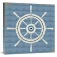 thumbnail image 1 of Global Gallery's 'Nautical Helm' By Michael Mullan Stretched Canvas Wall Art, 1 of 4