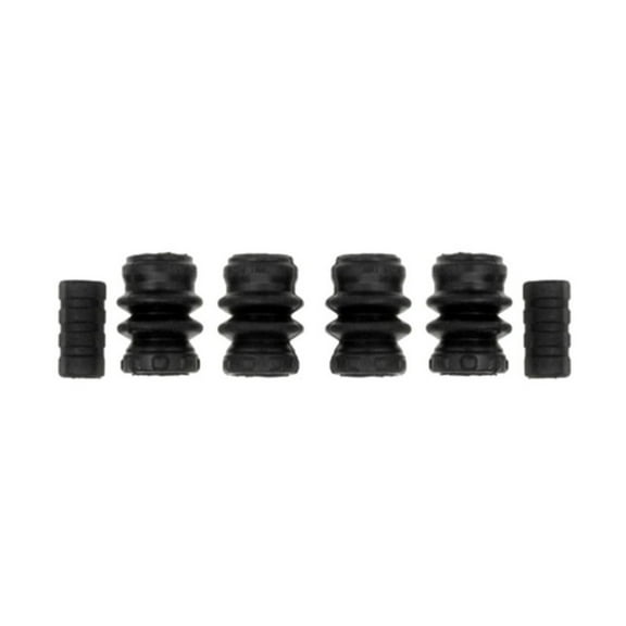 KarParts360 For Infiniti G35 2006 2007 2008 Disc Brake Caliper Bushing Kit Front | Rubber | Uncoated | Black | With Boot