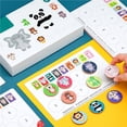 thumbnail image 3 of Tarjetas De Animales Juegos De Lógica Juguetes A Juego Para Niños Rompecabezas De Educación Temprana Mejoran La Memoria Y La Inteligencia Yuarrent FN002251-00, 3 of 6