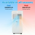 Ktaxon 7100BTU Portable AC Unit with Heat, 4in1 Cooler, Heater