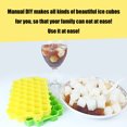 thumbnail image 4 of FLhrweasw Bandeja Hielo en Forma Panal 37 Celdas Con Tapa Caja para Hielo Molde Color Aleatorio, 4 of 9