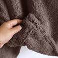 thumbnail image 4 of Men's Flannel Belted Kimono Robe Set for Autumn Winter Cozy Homewear with and Thick Cardigan Style Robe, 4 of 7