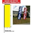 thumbnail image 2 of CPO Advertising Rectangle Feather Banner Flag Sign with Pole Kit and Ground Spike, Sign Compatible with Mercedes, 2 of 3