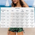 thumbnail image 3 of Girls Two Piece Swimsuit, Long Sleeve Rash Guard UPF 50+ Sun Protection, Adjustable Tankini Top with Removable Pad, Kids Bikini Set for Swimming Beach Pool, 3 of 7