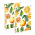 thumbnail image 2 of Ckdifva Lemon Orange Slices A5 Ring Binder Notebook Journey Note Diary College Ruled Study 60 Pages, 2 of 8