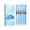 Blue-BU-home supplies, variant on LEFTHIGH Home 6-Pack Macaron Color 0.5mm Ballpoint Pens, Fast Drying Waterproof Black Ink Sign Pen for Student Exams, Large Capacity, Smooth Writing, Blue Green Pink Purple Christmas Decor