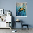 thumbnail image 7 of Diamond Art Kit for Adults, Sea Turtle Painted Wood Ocean Scene Diamond Painting for Adults Beginners, 5D DIY Diamond Art Painting Kits, Colorful Diamond Painting Craft for Home Decor 12x16, 7 of 7