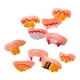 thumbnail image 4 of Dientes de Halloween para adultos, divertidos adornos de terror para cosplay, disfraces de Halloween 10 Uds. Color de piel, 4 of 9
