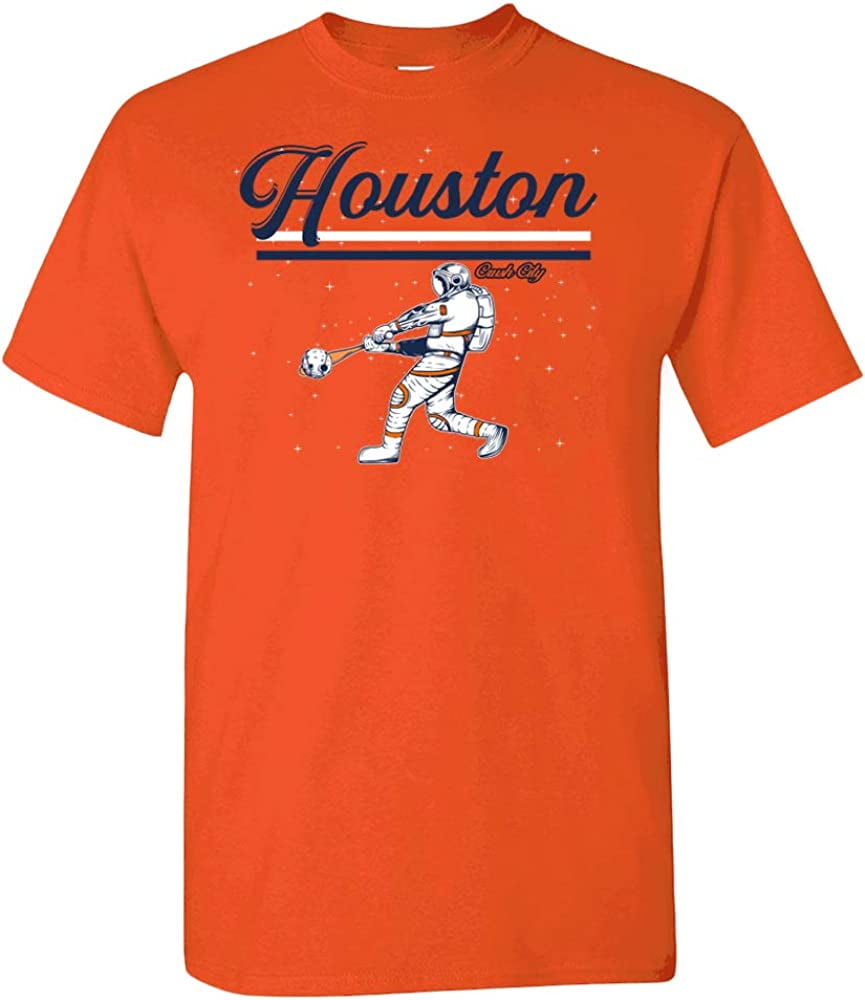 Houston Space Baseball Astronaut Crush City Shirt