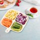 thumbnail image 3 of Bandeja de verduras de pared para olla caliente | Organizador para salsa de soja y salsas | Almacenamiento de guarniciones con múltiples compartimentos | Bandeja de plástico para la preparación de, 3 of 5