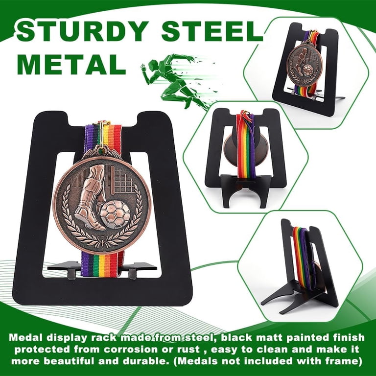 Medal Display Holder Single - Tabletop Medal Hanger Rack For Sports ...