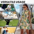 thumbnail image 6 of KUIFORTI Cactus Flower Men Women Matching Golf Shirts Matching Golf Shirts for Couple Woman Golf Tennis Dress with Pocket Built in Shorts Suitable for Outdoor Sports, 6 of 7