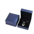 thumbnail image 1 of (Caja para collar - colgante/caja para collar 8,5 * 7,5 * 3,5 cm) Caja de anillo de PU Caja de regalo Caja de joyería Collar de joyería Caja de almacenamiento para colgantes Caja de, 1 of 2