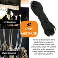 thumbnail image 5 of White Unglazed Trickline Rope - 3,000 ft x 1/8 inch Theatrical Tie Line Heavy Duty Spool, Cable Management and Wire Tie - for Theatre, Stage Decor, Rigging and Utility Applications - Xpose Safety, 5 of 5