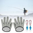 thumbnail image 1 of Fishing Gloves Waterproof Nonslip Fisherman Cut Resistant Outdoor Activities He Qiyong unisex, 1 of 2