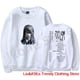 thumbnail image 3 of Sudadera con capucha y manga larga con cuello redondo y estampado de Ado Wish Tour para mujer y hombre, 3 of 4