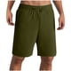 thumbnail image 4 of Pantalones Cortos de la Cintura Elástica con Bolsillos de la Moda Casual, Al Aire Libre Primavera Verano Pantalones Cortos para Hombres, 4 of 9