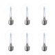 thumbnail image 1 of Pack de 6 Focos LED Aksi 1W A19 Estela de luz Base E27 Azul, 1 of 3