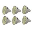 thumbnail image 1 of 6 st 8W MR16 LED-lampor Spotlight Lampa Ljuskälla Dagsljus Belysning Downlight Energibesparande (Varmvit), 1 of 3