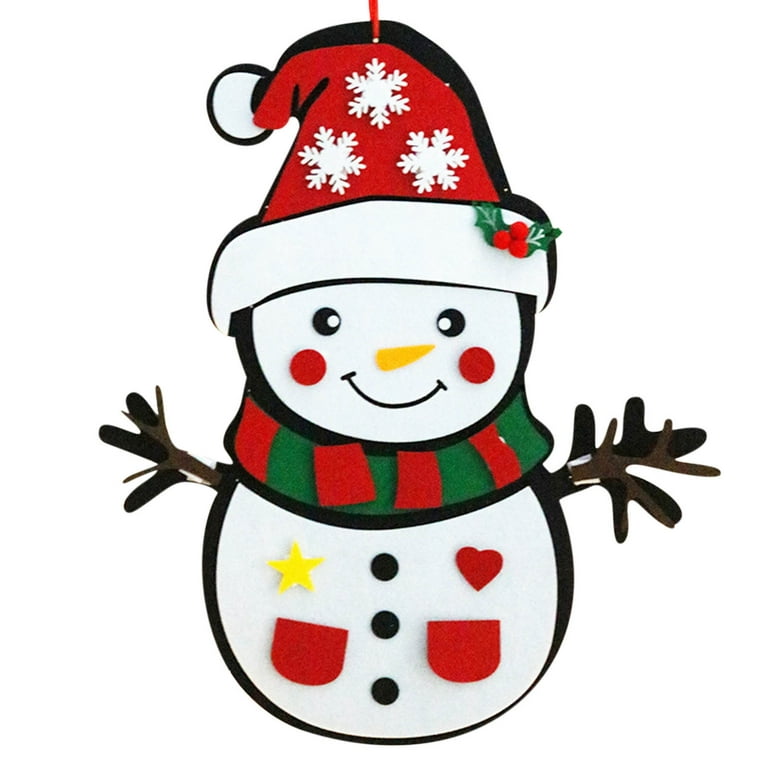 Great Choice Products Winter Christmas Craft Stickers For Kids 24Pcs  Christmas Snowflake Stickers For Kids Diy Winter Snowflake Hanging Crafts…