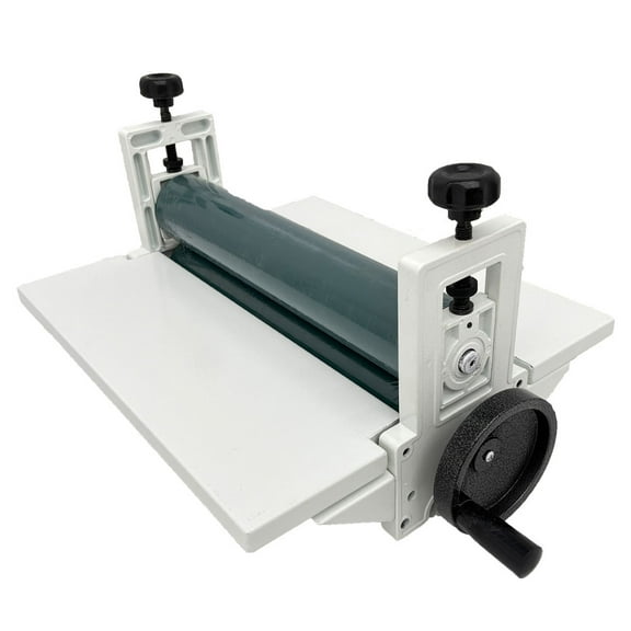 14" Manual Cold Roll Laminator Desktop Cold Laminating Machine with Foldable Working Table