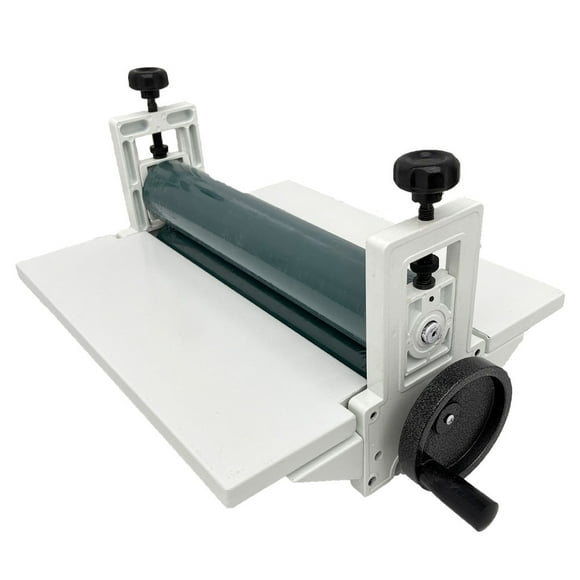 INTBUYING 14" Manual Vinyl Photo Film Mounting Laminating Machine Desktop Cold Laminator All Metal Frame