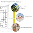 thumbnail image 2 of WRITWAA 1Set Weather Resistant Volleyball Net for Beach Wedding and Family Games, 2 of 8