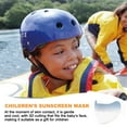 thumbnail image 5 of Máscara de protección solar para niños de verano UPF50+ Máscara de protección solar Protección UV Protector solar Rubor degradado, 5 of 5