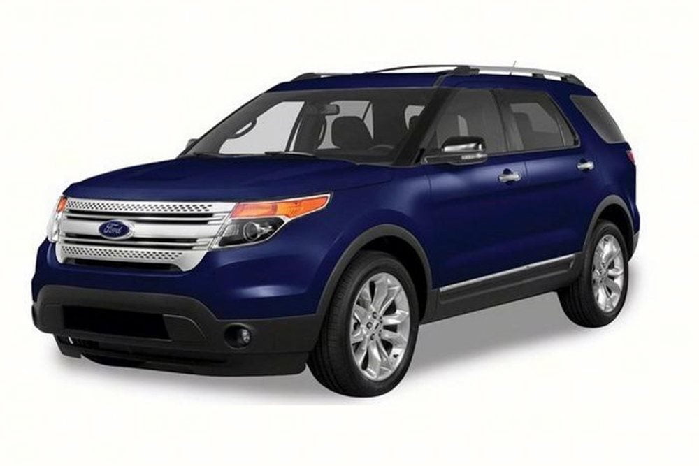 2015 Ford Explorer XLT SUV, Blue Motor Max 73186 1/18 Scale Diecast