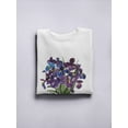 thumbnail image 3 of Beautiful Iris Flowers Bouquet Sweatshirt Women -Image by Shutterstock, Female Medium, 3 of 4