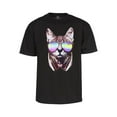 thumbnail image 1 of Men's DJ Cat Short-Sleeve T-Shirt - Black - Large, 1 of 1