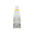 thumbnail image 5 of StarTech 14ft CAT6a Ethernet Cable - Low Smoke Zero Halogen (LSZH) - 10 Gigabit 500MHz 100W PoE RJ45 S/FTP White Network Patch Cord Snagless w/Strain Relief (NLWH-14F-CAT6A-PATCH), 5 of 5