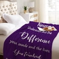 thumbnail image 4 of Chaos Coordinator Gifts Blankets for Women, Thank You Gifts, Boss Lady Gifts for Women, Appreciation Gifts for Coworker Manager Employee 60"" X50 Chaos Coordinator Blanket, 4 of 5