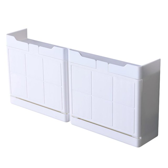 Wosthever Soporte de almacenamiento multifuncional Estante de almacenamiento colgante Estante de jabón Clamshell Soporte de de jabón con perchas Juegos de accesorios de baño No. 4 Wosthever HA027560-04