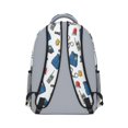 thumbnail image 3 of Police and Vest White Pattern Backpack for School, Cute School Bag with Adjustable Shoulder Straps and Padded Back, 15.3"x11"x6.7", 3 of 5