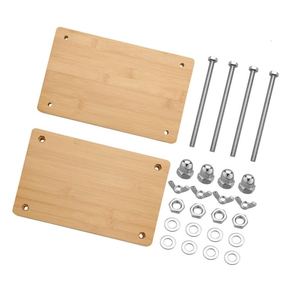 Wood Book Press Tool for Bookbinding Convenient Flat Paper Binding Press Machine