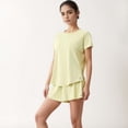 thumbnail image 6 of Women's High Waist Athletic Skort with Inner Shorts and Adjustable Drawstring Waistband - Large, Green, 6 of 7