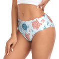 thumbnail image 2 of Balery Sea Turtle Ropa Interior de Algodón para Mujer con Dibujo – Braguitas Cómodas y Elásticas, Estilo Clásico-XX-Large, 2 of 6
