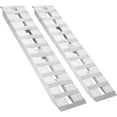 thumbnail image 2 of EDTara Heavy Duty 2 Pack Aluminum Loading Ramps, 6000 Lbs Capacity, Features Top Hook Ends, Anti-Slip Surface, and Tip-Proof Design, Ideal for Atv, Motorcycle, Truck, Tractor, Lawn Mower, 2 of 7
