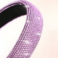 thumbnail image 7 of Unique Bargains Simplicity Rhinestone Wide-brimmed Headband Classic Style Headband for Women 5.59"x0.87" Pink, 7 of 7
