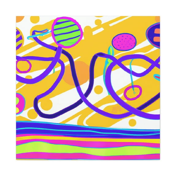 Future Scape Illuminated - Canvas