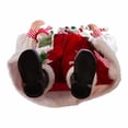 thumbnail image 4 of Kurt Adler 36-Inch Kringle Klaus Red and Green Elf with Candy, 4 of 6