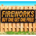 thumbnail image 1 of Fireworks Buy One Get One Free 13 oz Vinyl Banner With Metal Grommets, 1 of 4