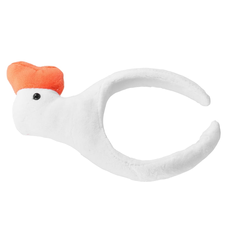 NWT White Headband with Duck and Gem Accents Amazon.com : Atoden White Wide Top Knot Headband with Pearl  main image 4