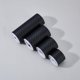 thumbnail image 4 of 4 rollos de pegatinas de fibra de carbono de 4 tamaños, 16,4 pies, cintas de vinilo de fibra de carbono para coche, vinilo negro para detalles, autoadhesivo, decorativo, 5 m/rollo, 4 of 6