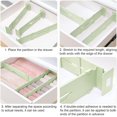 thumbnail image 5 of Dresser Drawer Dividers Organizers | Separators for Drawer Organization | Cabinet Divider（green）, 5 of 5