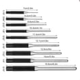 thumbnail image 2 of Set of 9 Pin Punches, Pin Removal Tool for Automotive Repair, Watch, Jewelry and Crafts (9 Pcs), 2 of 4
