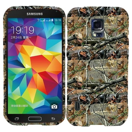 Protector Phone Cover Snap - Camo Cone Case for Samsung S5 i9600 Designer Cover Protector Snap on Shield Hard Shell Phone Case