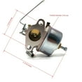 thumbnail image 3 of The ROP Shop Carburetor with Gasket for Tecumseh H35-45564N, H35-45565N, H35-45566N Tillers, 3 of 9